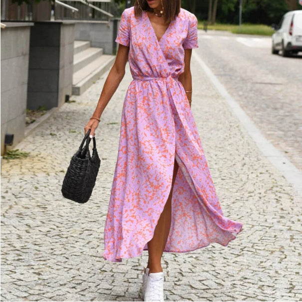 Floral Flow Beach Dress