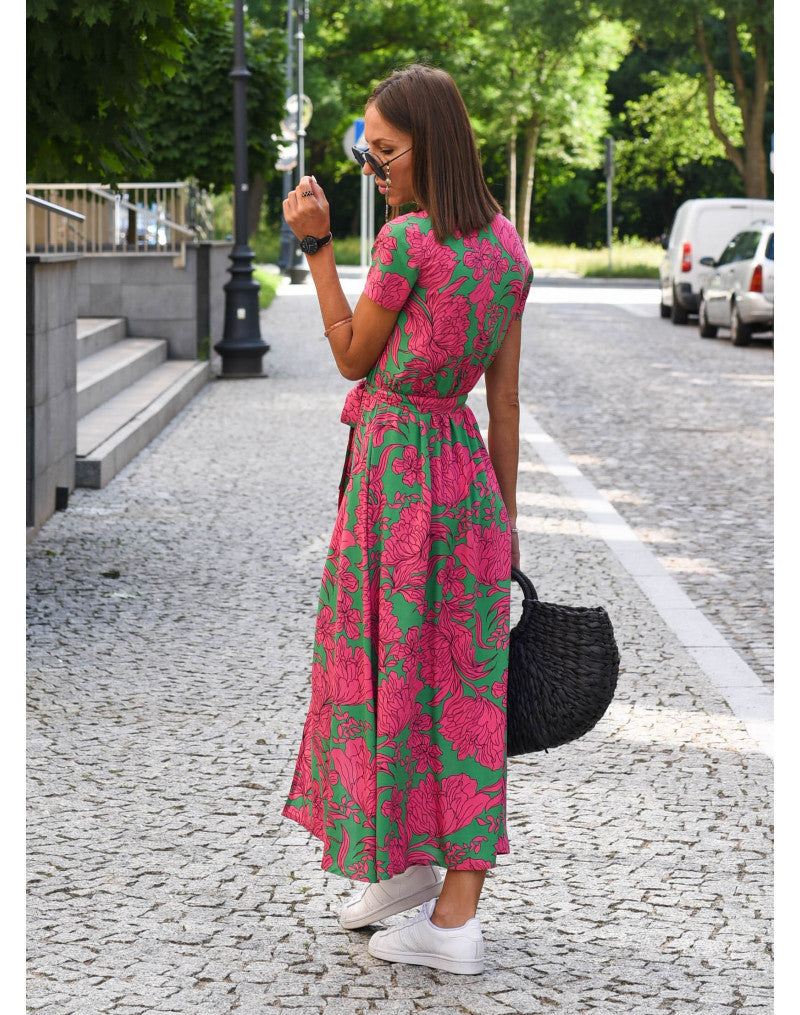 Floral Flow Beach Dress