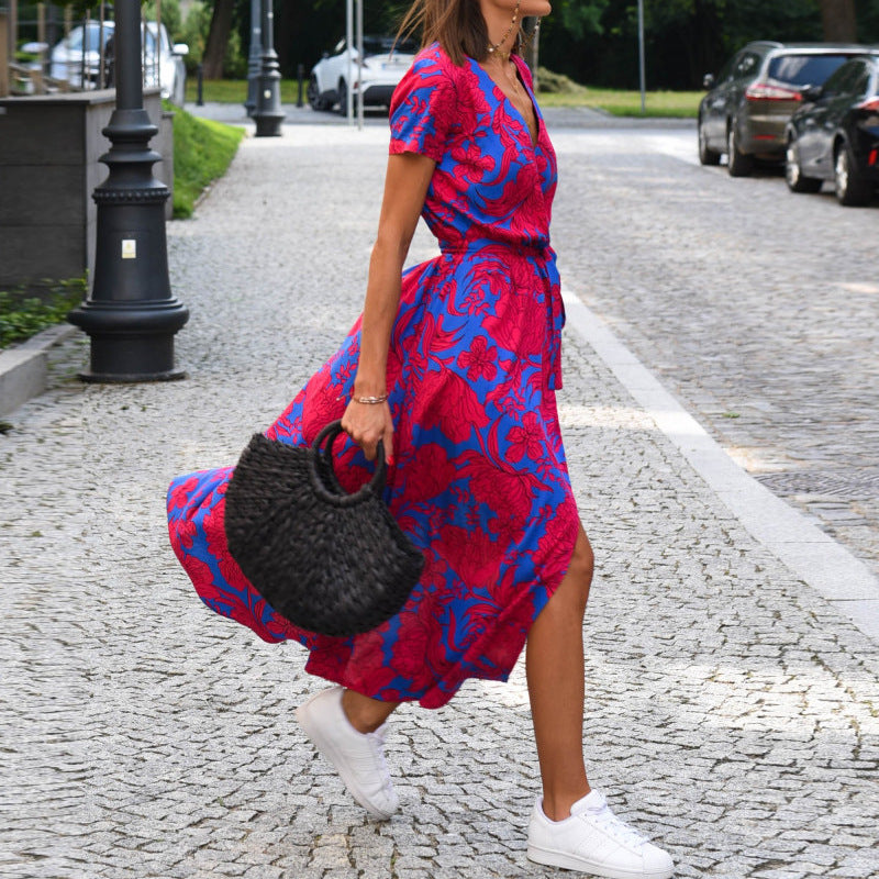 Floral Flow Beach Dress