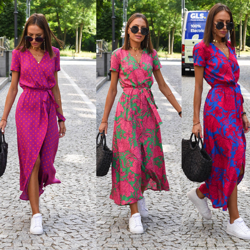 Floral Flow Beach Dress